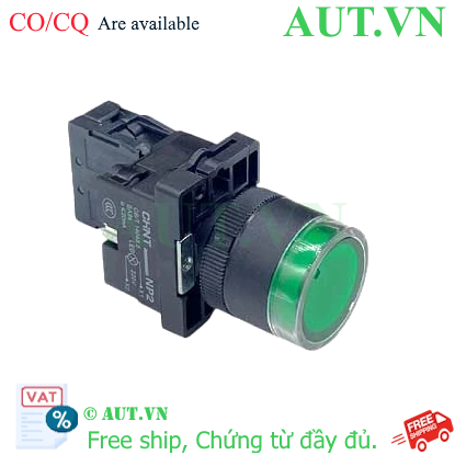 Ảnh của Nút nhấn có đèn loại nhấn nhả CHINT NP2-EW3364 230V LED 