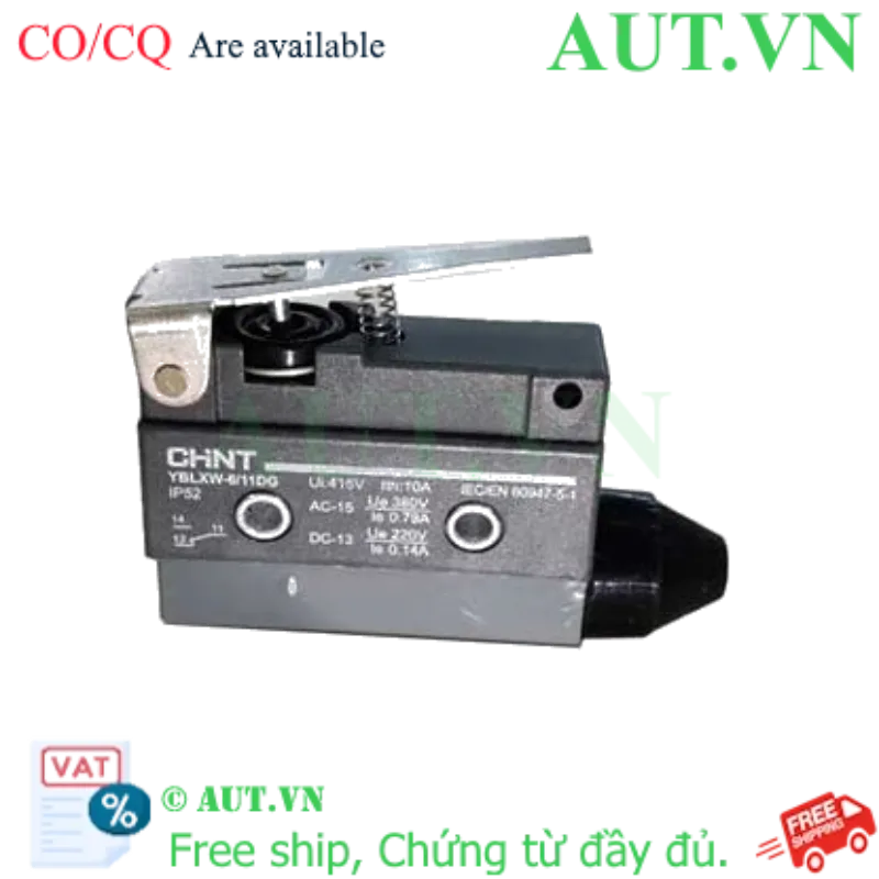 Ảnh của Công tắc hành trình loại rất nhỏ (microswitch) CHINT YBLXW-6/11DG 