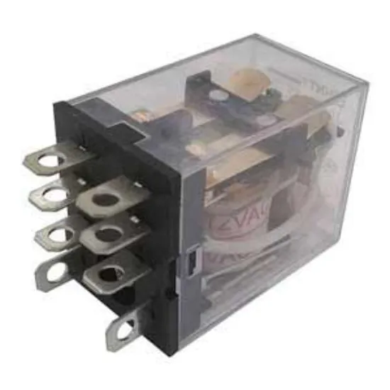 Ảnh của Rơ le trung gian CHINT JQX-13FD/2Z 12VAC 8 chân dẹt 10A