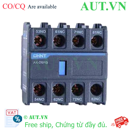Ảnh của Tiếp điểm phụ cho công tắc tơ dòng NXC CHINT AX-3X/13 