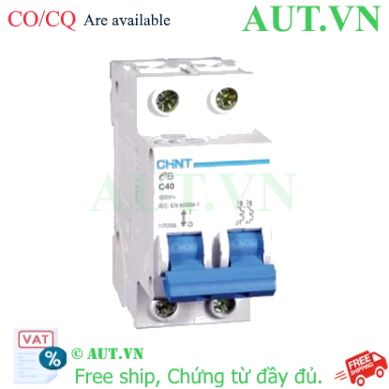 Ảnh của Cầu dao tự động CHINT eB 2P C40 4.5kA 