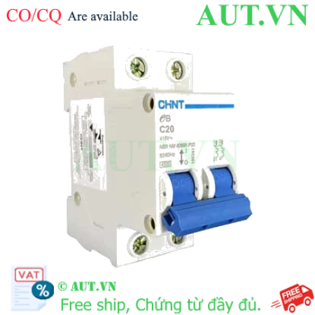 Ảnh của Cầu dao tự động CHINT eB 2P C20 4.5kA 