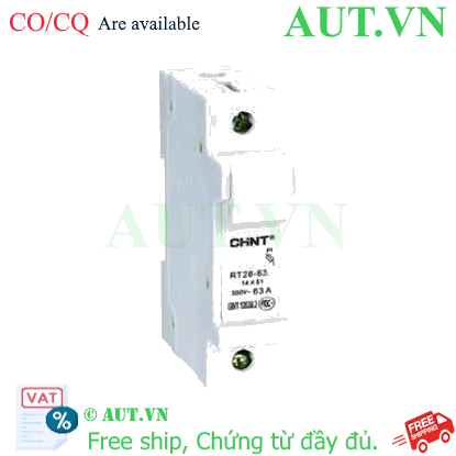 Ảnh của Đế cầu chì dạng hình trụ CHINT BASE RT28-63 1P 