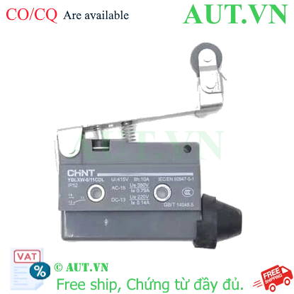 Ảnh của Công tắc hành trình loại rất nhỏ (microswitch) CHINT YBLXW-6/11CDL 