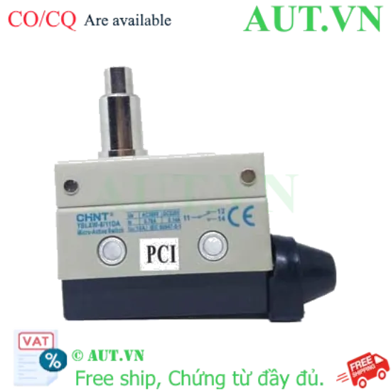Ảnh của Công tắc hành trình loại rất nhỏ (microswitch) CHINT YBLXW-6/11DA 