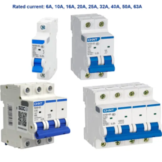 Ảnh của Áp tô mát cài cỡ nhỏ CHINT NXB-63 1P C2 6kA 