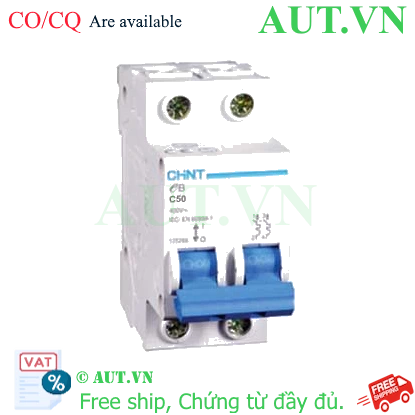 Ảnh của Cầu dao tự động CHINT eB 2P C50 4.5kA 