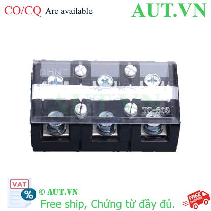 Ảnh của Cầu đấu điện CHINT TC-603 - gắn thanh ray DIN 35mm