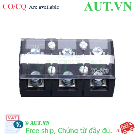 Ảnh của Cầu Đấu Điện CHINT TC-603 60A/600V - Lắp Ray DIN 35mm Chuyên Nghiệp