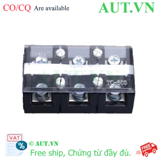 Ảnh của Cầu Đấu Điện CHINT TC-603 60A/600V - Lắp Ray DIN 35mm Chuyên Nghiệp