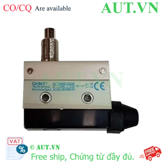 Ảnh của Công tắc hành trình loại rất nhỏ (microswitch) CHINT YBLXW-6/11CA 