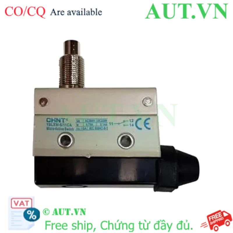 Ảnh của Công tắc hành trình loại rất nhỏ (microswitch) CHINT YBLXW-6/11CA 