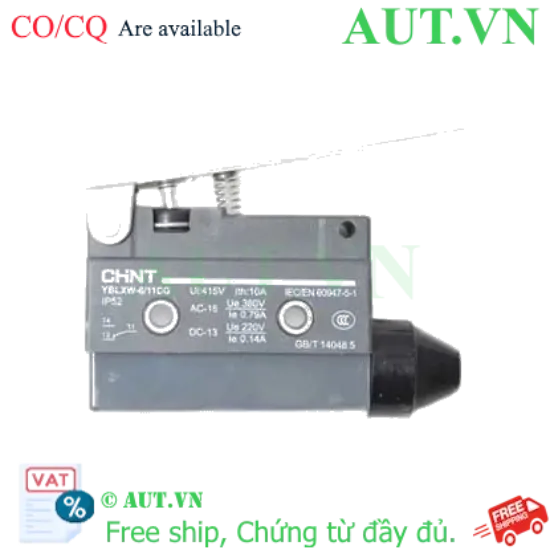 Ảnh của Công tắc hành trình loại rất nhỏ (microswitch) CHINT YBLXW-6/11CG 