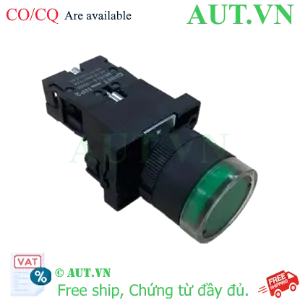 Ảnh của Nút Nhấn Có Đèn CHINT NP2-BW3361 | LED Xanh 230VAC, Phi 22mm, 1NO Nhấn Nhả