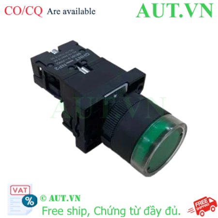 Ảnh của Nút Nhấn Có Đèn CHINT NP2-BW3361 230V LED Xanh Lá - AUT VN