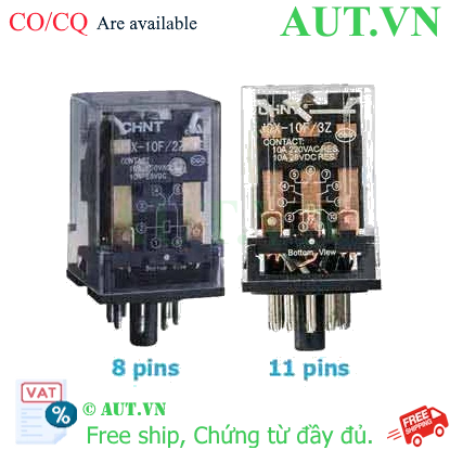 Ảnh của Rơ le trung gian CHINT JQX-10F/3Z DC18V 