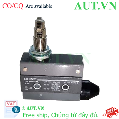 Ảnh của Công tắc hành trình loại rất nhỏ (microswitch) CHINT YBLXW-6/11HL 