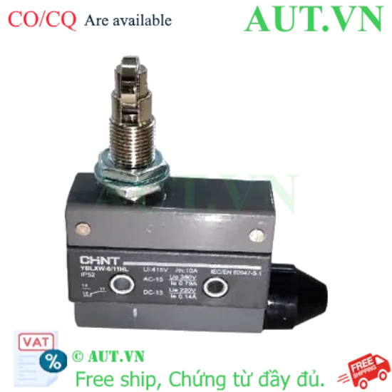 Ảnh của Công tắc hành trình loại rất nhỏ (microswitch) CHINT YBLXW-6/11HL 