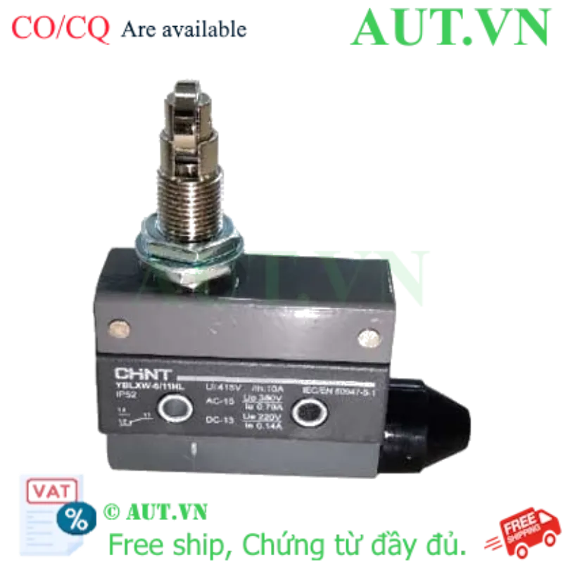 Ảnh của Công tắc hành trình loại rất nhỏ (microswitch) CHINT YBLXW-6/11HL 