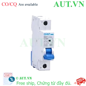 Ảnh của CB tép CHINT NB1-63DC 1P C16A DC250V 6kA 