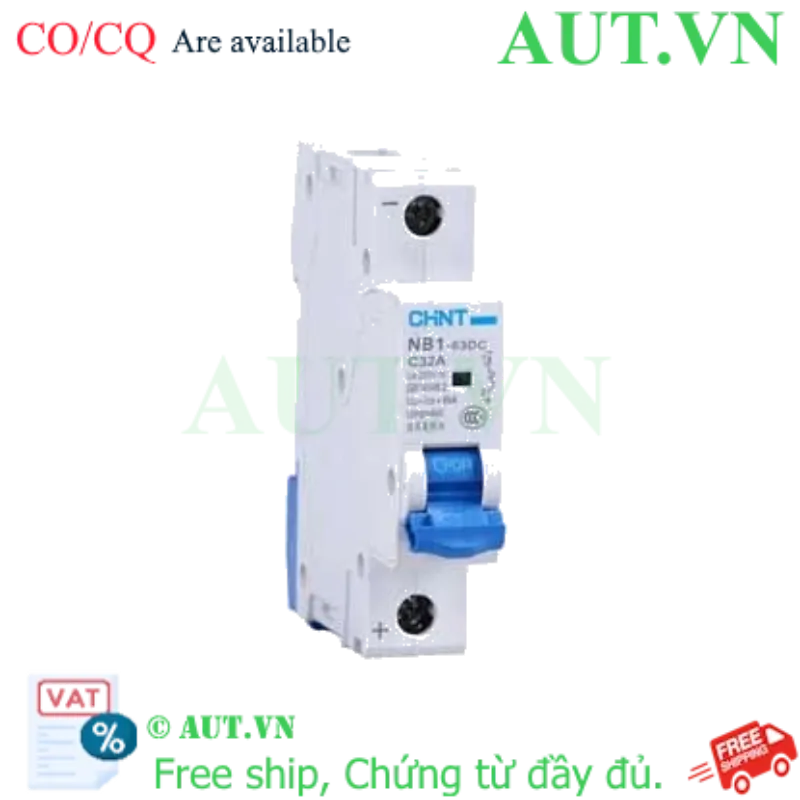 Ảnh của CB tép CHINT NB1-63DC 1P C32A DC250V 6kA 