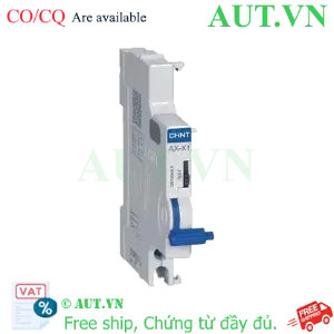 Ảnh của Tiếp Điểm Phụ CHINT AX-X1 cho MCB NXB-40/63 - SPDT (1NO+1NC), Siêu Gọn, Chính Hãng AUT VN