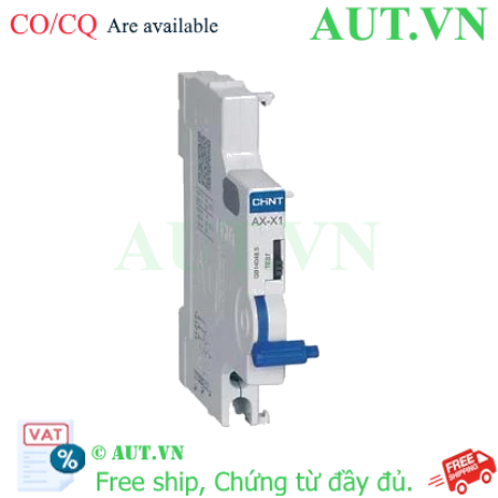 Ảnh của Khối Tiếp Điểm Phụ CHINT AX-X1 Cho MCB NXB-40/63 - Loại SPDT Chính Hãng