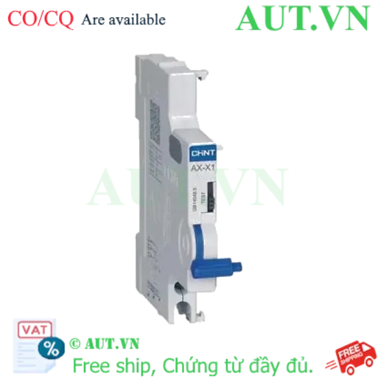 Ảnh của Tiếp Điểm Phụ CHINT AX-X1 cho MCB NXB-40/63 | SPDT Linh Hoạt, Siêu Gọn, Chính Hãng AUT VN