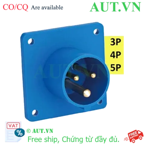 Ảnh của Phích cắm công nghiệp gắn panel CHINT NXTC-516AP6h/415V PLUG 