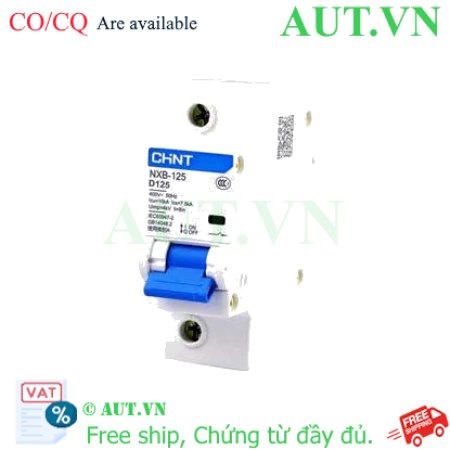 Ảnh của Áp tô mát cài loại nhỏ CHINT NXB-125 1P D125 