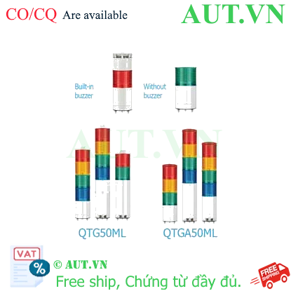 Ảnh của Đèn tháp Qlight QTG50ML-BZ-5-24-RAGBW