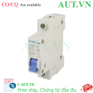 Ảnh của Aptomat MCB DZ47-60 C40-1P-6kA Chint