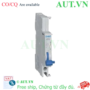 Ảnh của Tiếp Điểm Phụ XF9 CHINT Chính Hãng - SPDT (1NO/1NC), Giám Sát MCB/RCBO, Lắp Gắn Nhanh