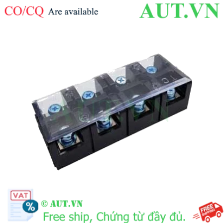 Ảnh của Cầu đấu dây CHINT TC-604 60A 4 cực (4 Pole) chính hãng