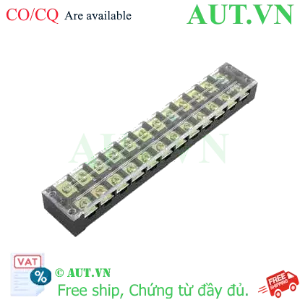 Ảnh của Cầu đấu CHINT TB-4512 12 Cực - 45A, 600V, Vít M5 Siết Chặt