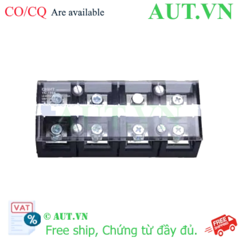 Ảnh của Cầu đấu CHINT TC-1004 100A 4 cực chính hãng - AUT VN