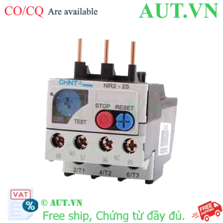 Ảnh của Rơ le nhiệt CHINT NR2-25 9-13A 