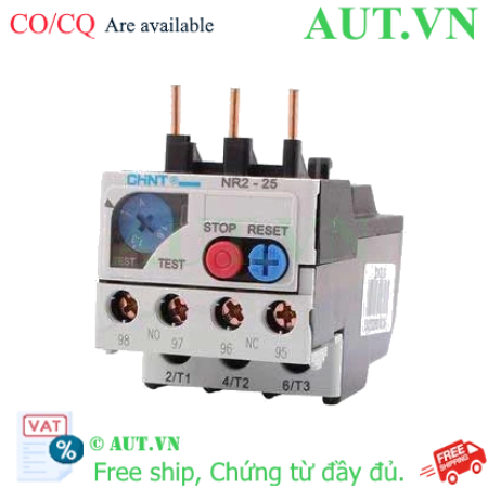 Ảnh của Rơ le nhiệt CHINT NR2-25 1-1.6A 