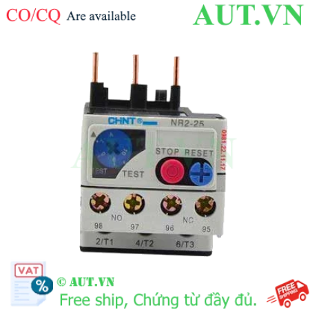 Ảnh của Rơ le nhiệt CHINT NR2-25 7-10A 