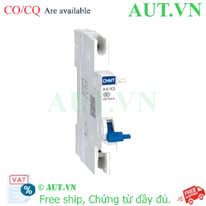 Ảnh của Khối Tiếp Điểm Phụ CHINT AX-X3 cho MCCB NXB-125/125G | SPDT (1NO+1NC), Giám Sát Thông Minh, Chính Hãng AUT VN