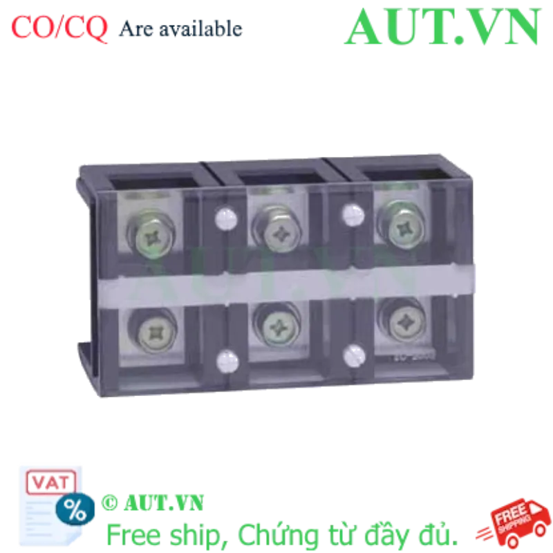 Ảnh của Cầu đấu khối CHINT TC-2003 200A 600V 3 cực - Giải pháp đấu nối an toàn