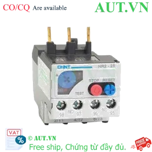 Ảnh của Rơ le nhiệt CHINT NR2-25 (12-18A) - Bảo vệ Motor, Chống Quá tải, Chuẩn IEC | AUT VN