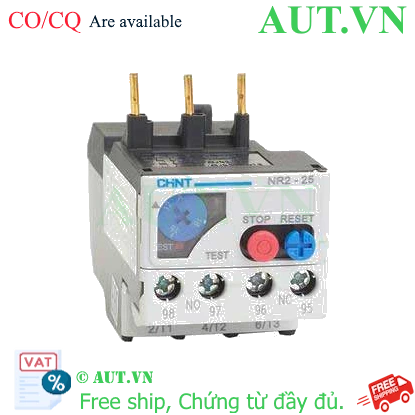Ảnh của Rơ le nhiệt CHINT NR2-25 12-18A 