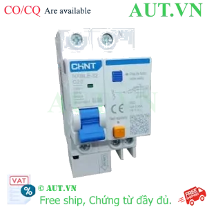 Ảnh của Át chống dòng rò CHINT NXBLE-32 1P+N C20 30mA 6kA 