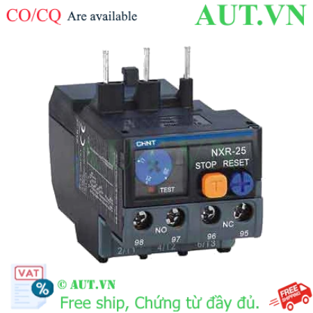 Ảnh của Rơ le nhiệt CHINT NXR-25 5.5-8A: Chống Quá Tải, Bảo Vệ Mất Pha, Chuẩn IEC | AUT VN
