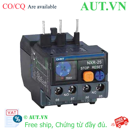 Ảnh của Relay nhiệt CHINT NXR-25 7-10A mới 100%, giá rẻ nhất