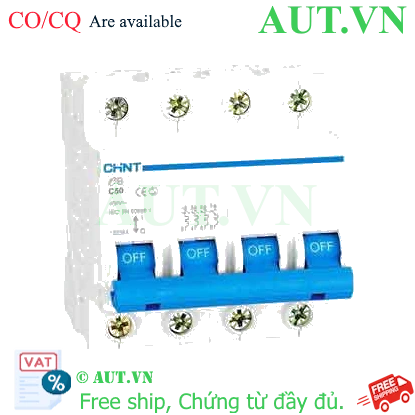 Ảnh của Cầu dao tự động CHINT eB 4P C50 4.5kA 