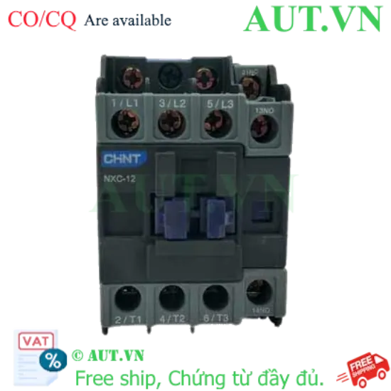 Ảnh của Khởi động từ điều khiển động cơ xoay chiều CHINT NXC-12 380V 50/60Hz 