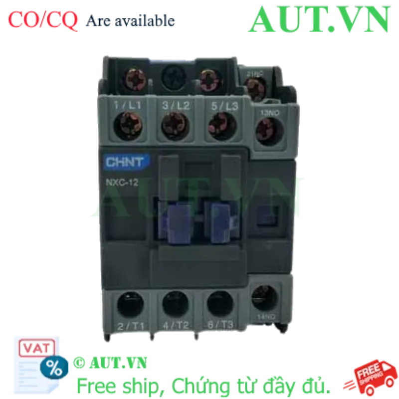 Ảnh của Khởi động từ điều khiển động cơ xoay chiều CHINT NXC-12 380V 50/60Hz 