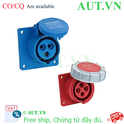 Ảnh của Ổ cắm công nghiệp gắn panel CHINT NXTC-532AS6h/415V SOCKET 
